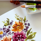 Harvest Fall Florals in Watercolor