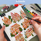 Paint Gingerbread Houses in Gouache