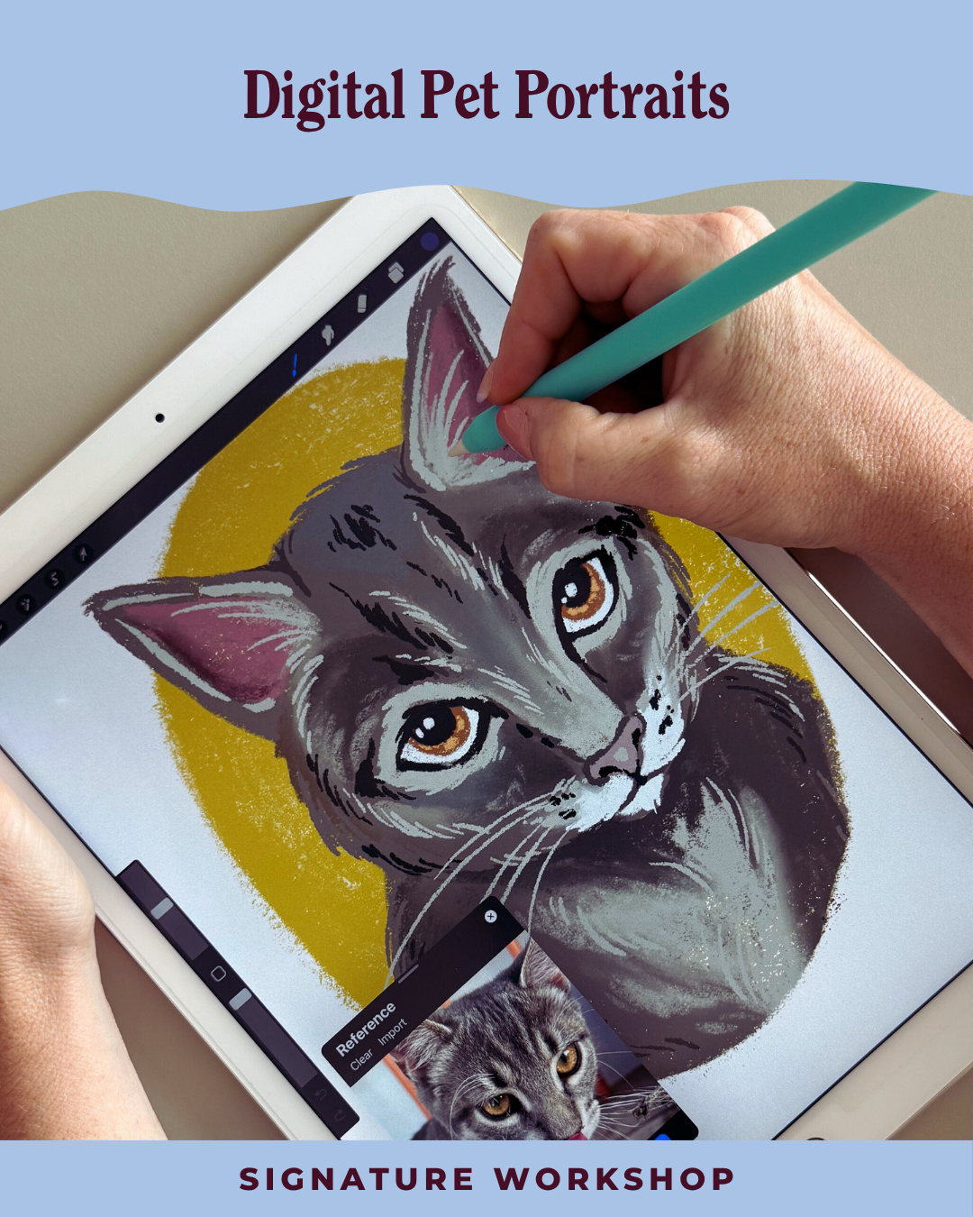 Digital Pet Portraits