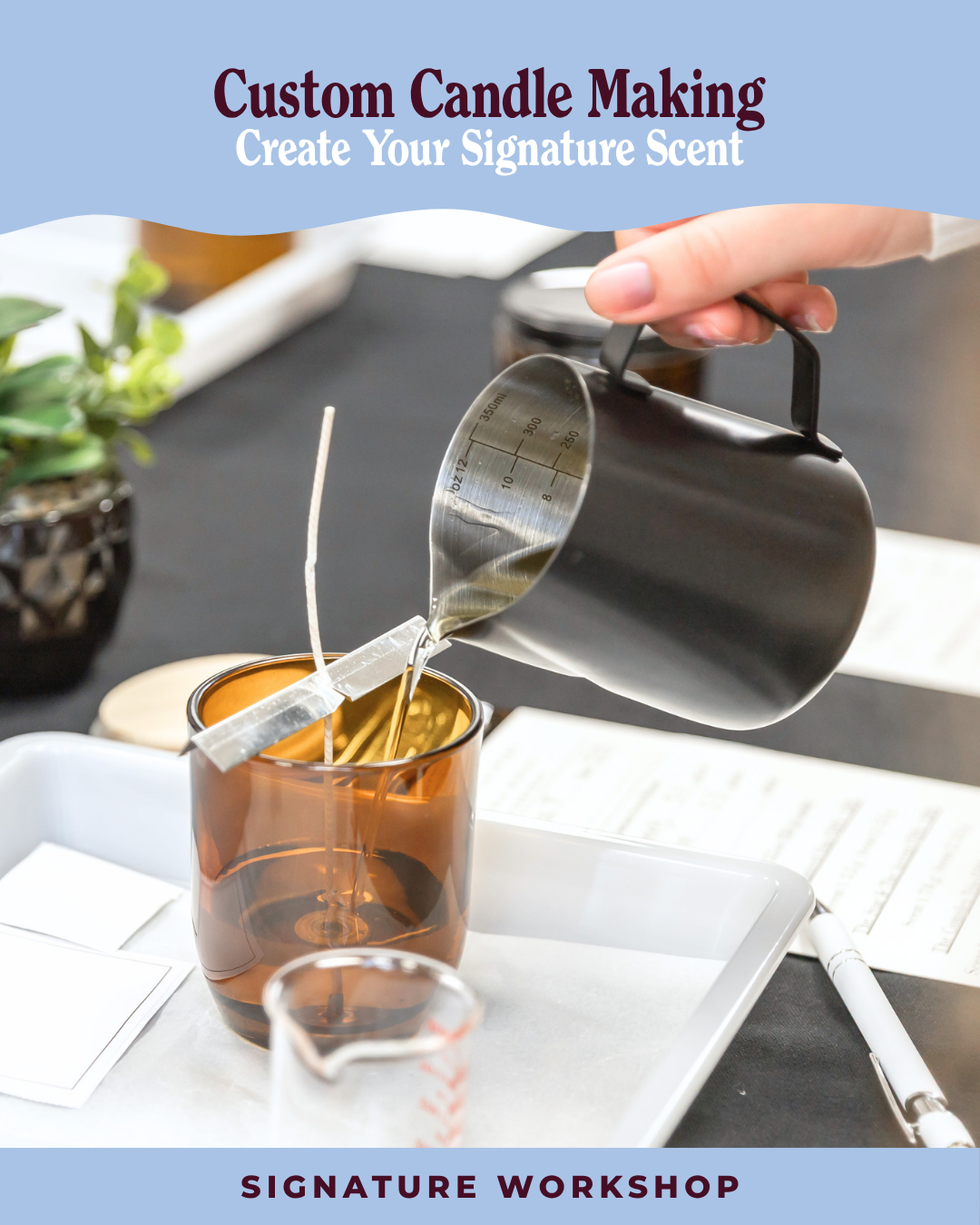 Custom Candle Making: Create Your Signature Scent