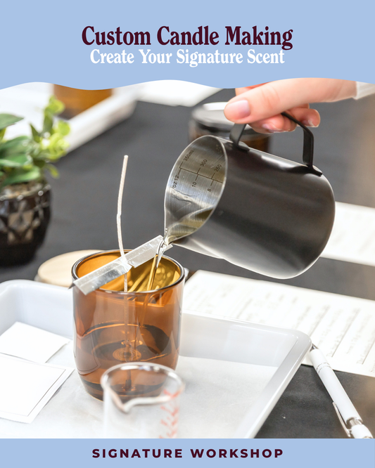 Custom Candle Making: Create Your Signature Scent