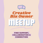 September Creative Biz Owner Meetup
