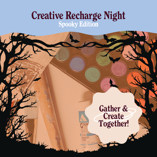 Creative Recharge Night 10/29: Spooky Edition!