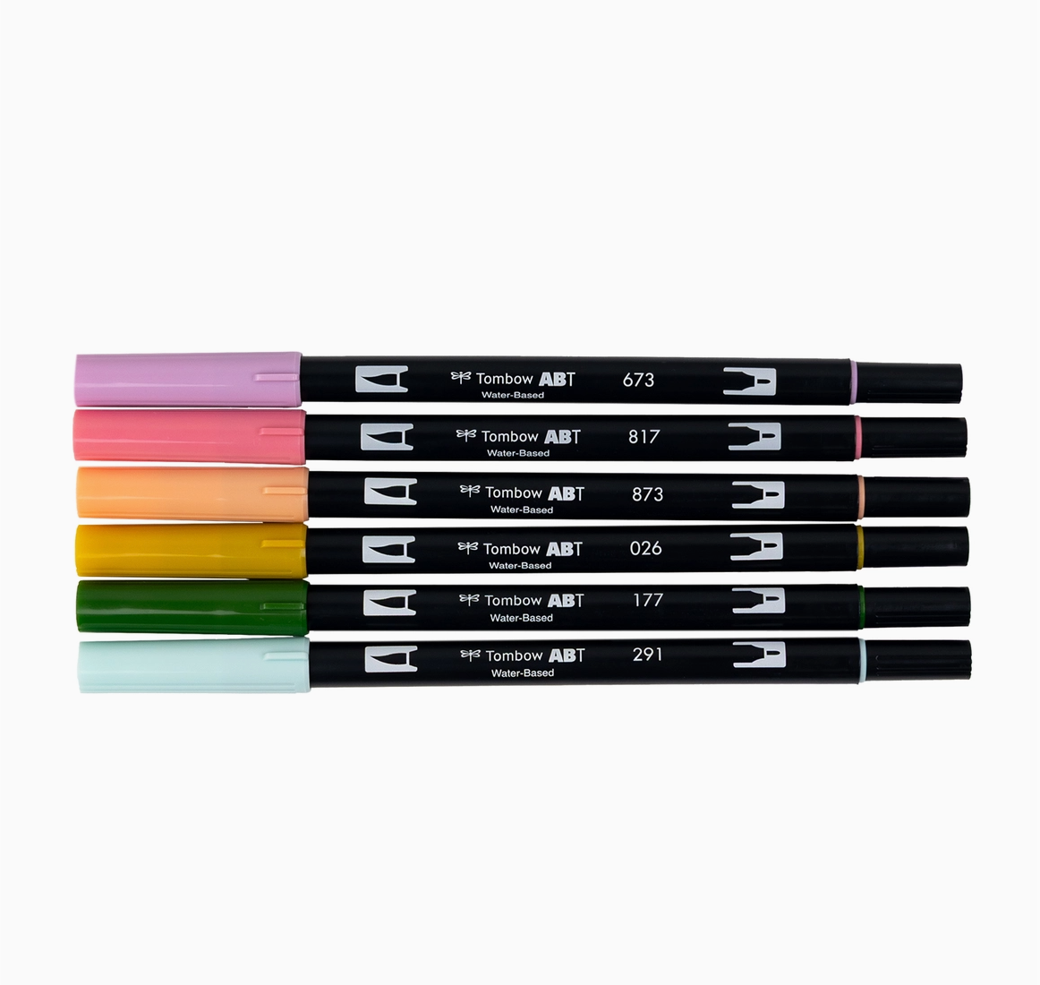 Teatime – Dual Brush Pen 6-Pack