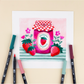 Very Berry – Dual Brush Pen 6-Pack