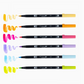 Yay Sorbet – Dual Brush Pen 6-Pack