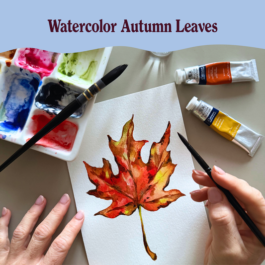 Watercolor Autumn Leaves