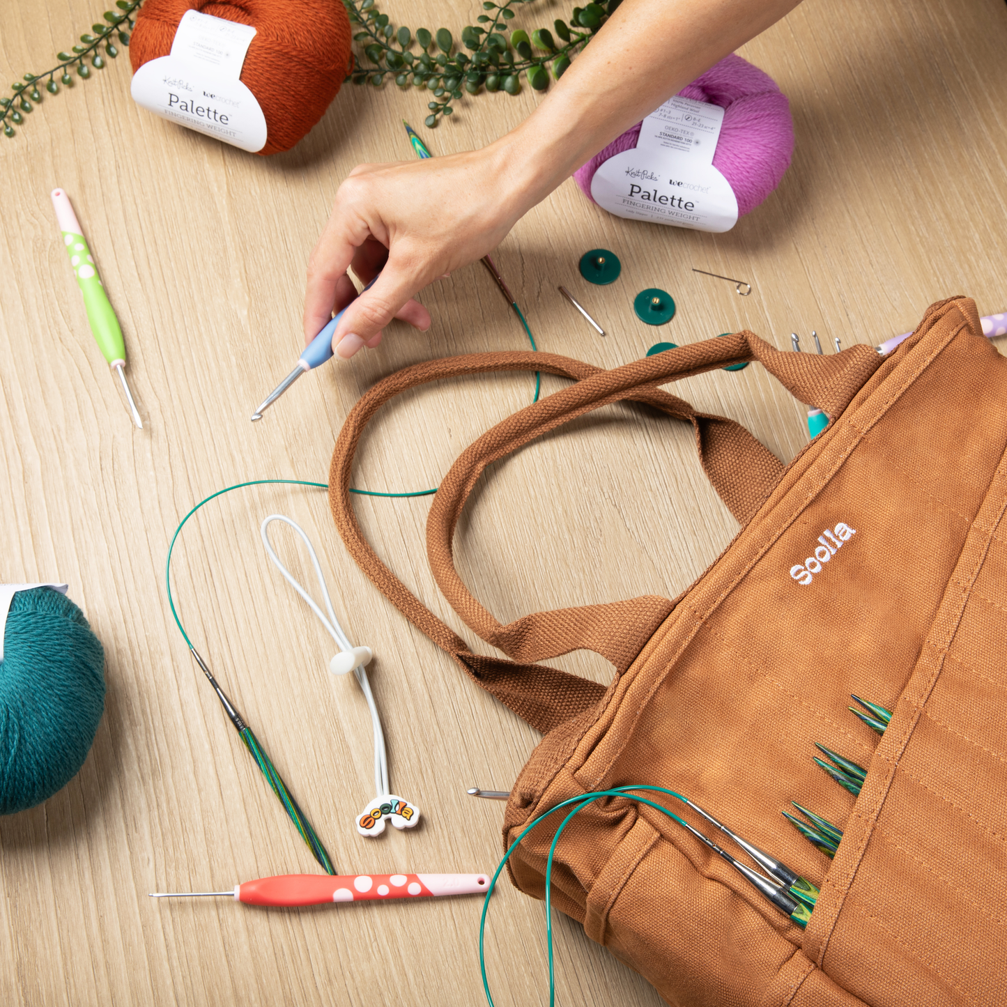 Soolla Studio Artist Bag, Forest Green