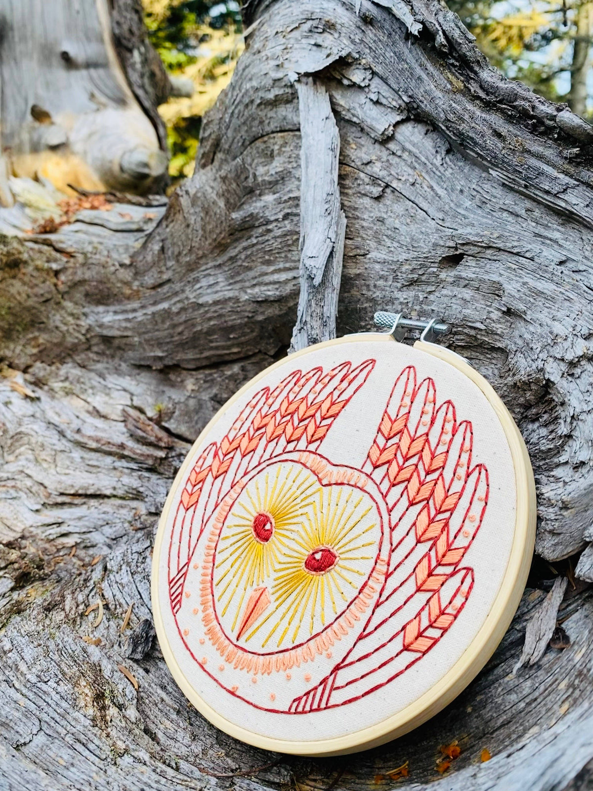 Barn Owl DIY Embroidery Kit