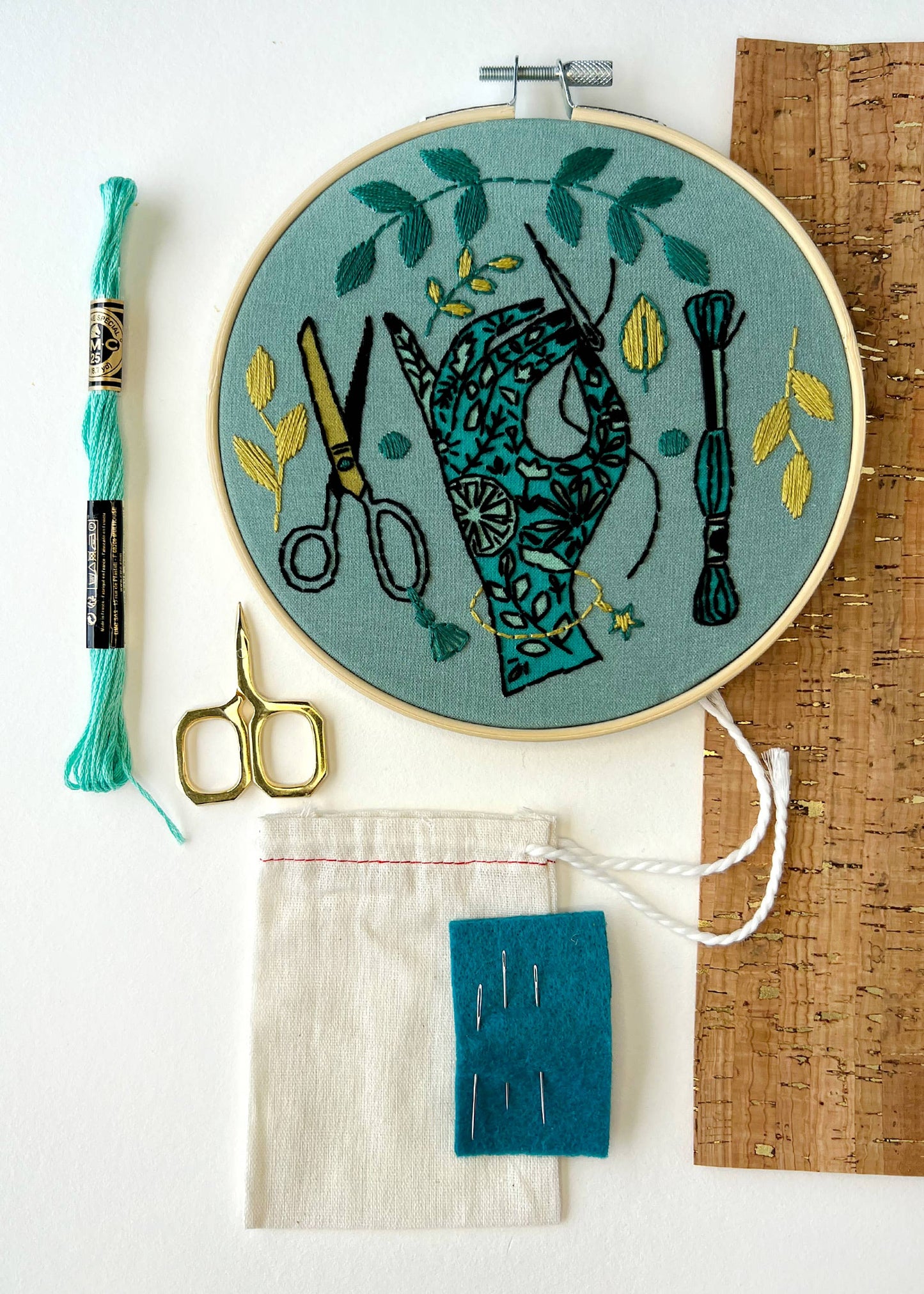 Maker Design Embroidery DIY Art Kit