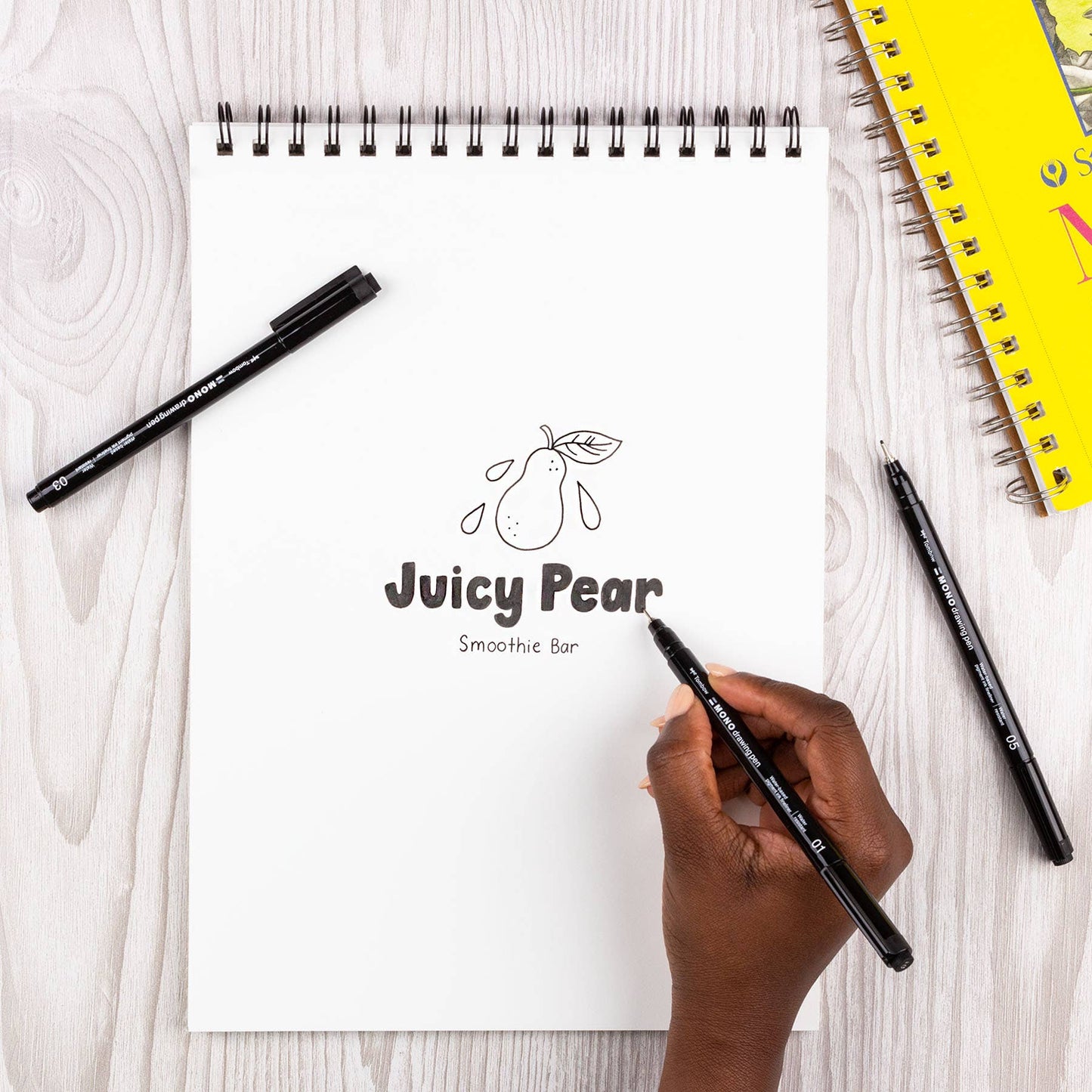 MONO Drawing Pens, 3-Pack