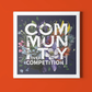 Community Over Competition Wall Art