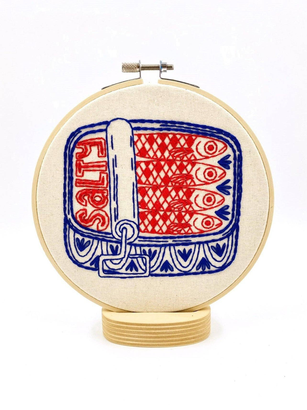 Sardines DIY Embroidery Kit