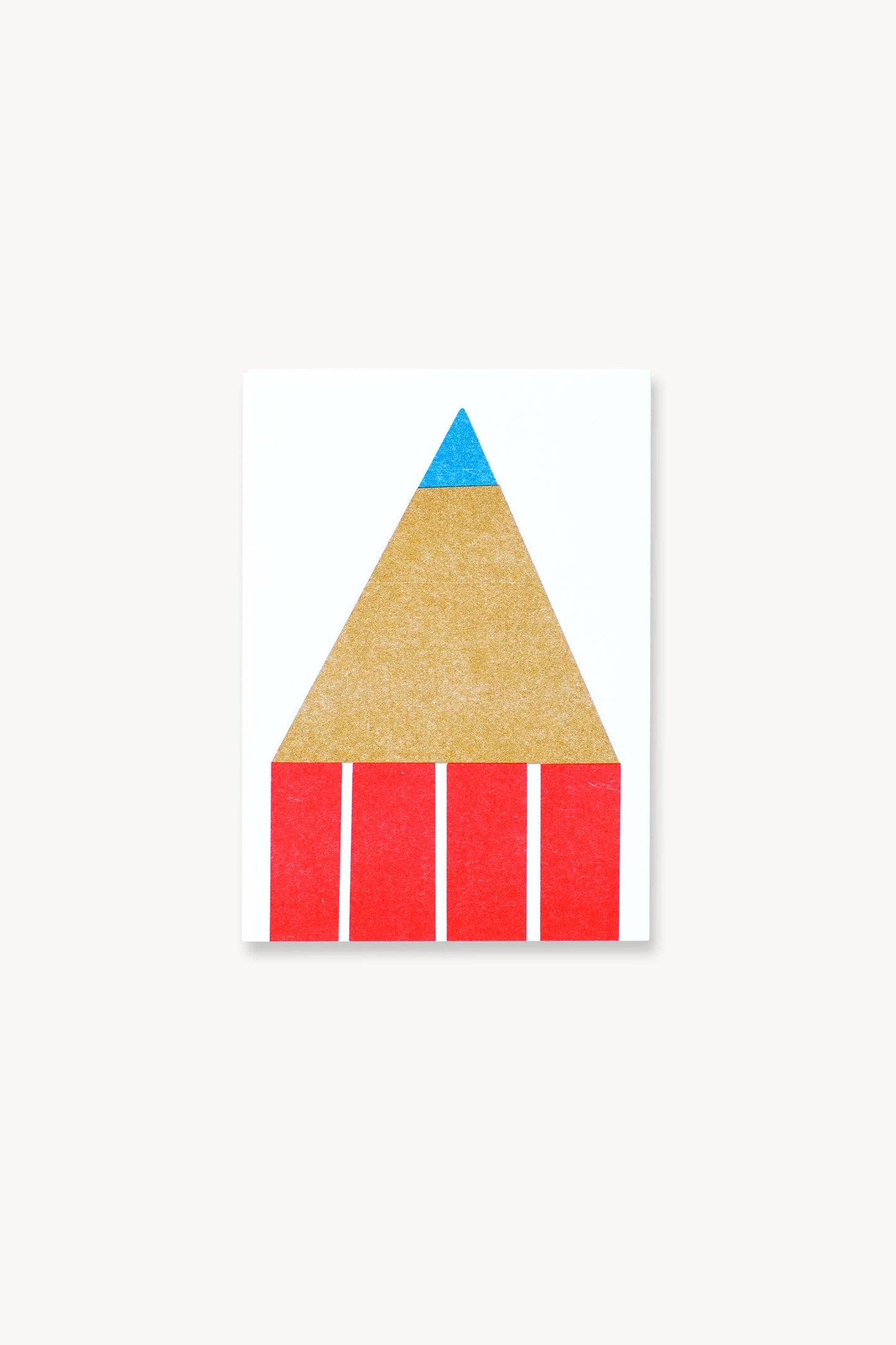 Pencil Point Mini Risograph Print
