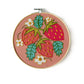 Strawberries Embroidery DIY Art Kit