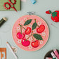 Cherries Embroidery DIY Kit
