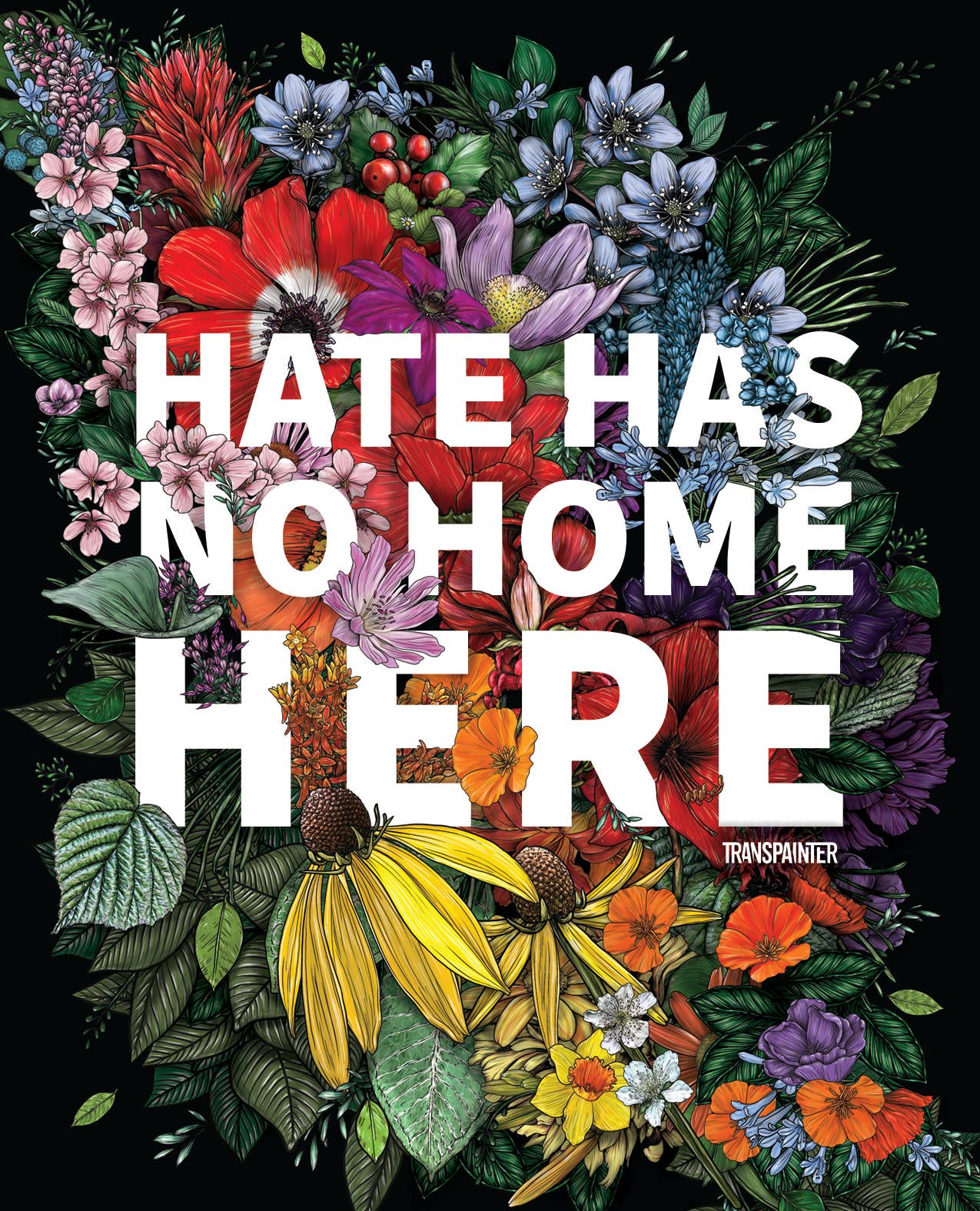Hate Has No Home Here Wall Art