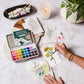 Wildflower Meadow Watercolor Painting DIY Art Kit
