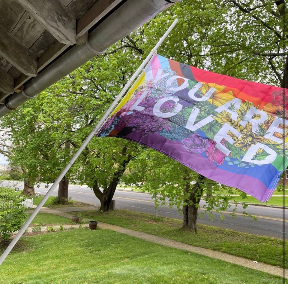 You Are Loved Flag | LGBTQ Rainbow Pride Flag