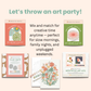 Flower Bouquet Meditative Art Paint-by-Number Kit