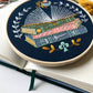 Reader Embroidery DIY Art Kit