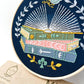 Reader Embroidery DIY Art Kit