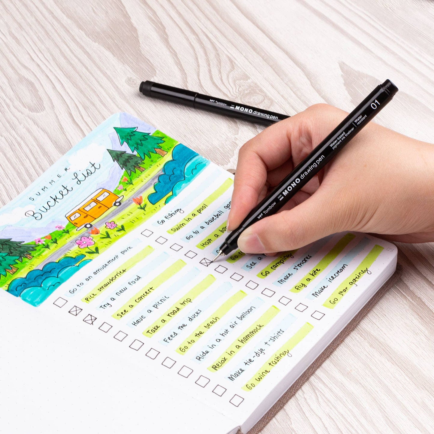 MONO Drawing Pens, 3-Pack